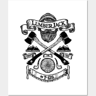 Lumberjack Posters and Art